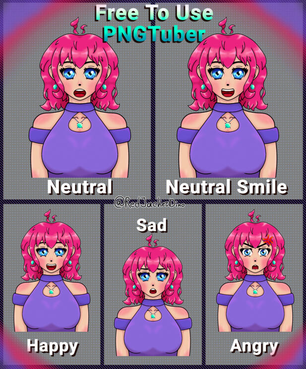 Elegant Lady PNGTuber Promo